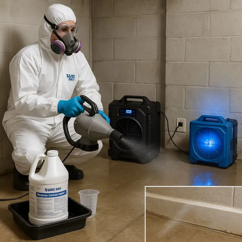 Sanitization and Odor Removal process in Woodlawn Beach, FL