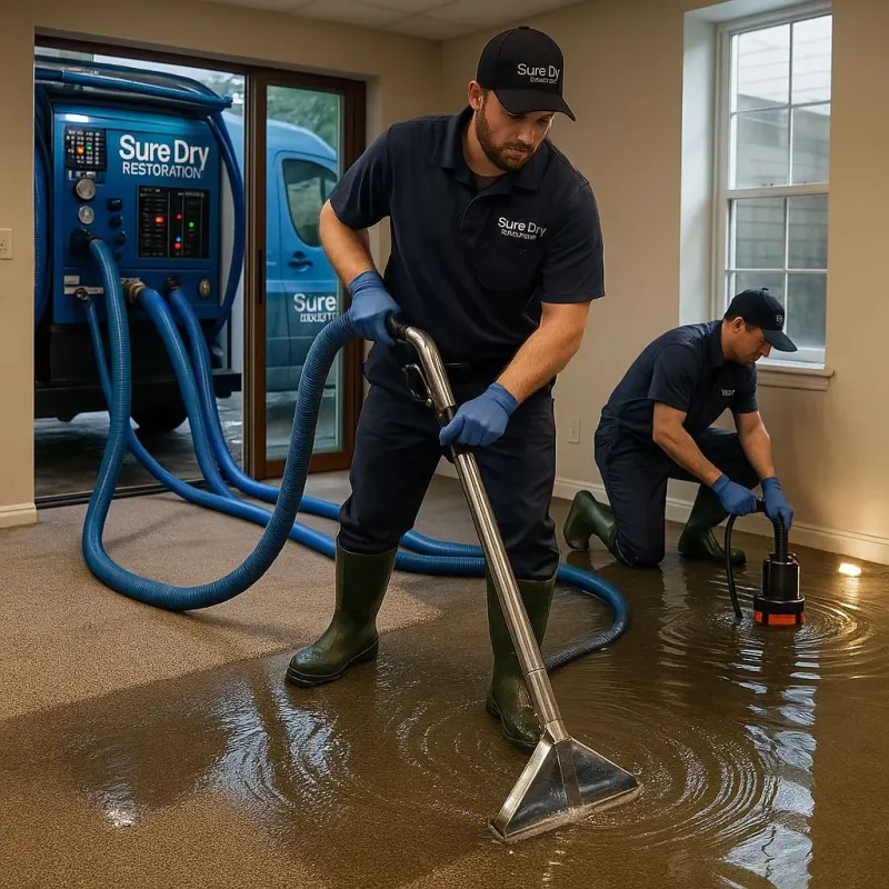 Water Extraction and Removal process in Woodlawn Beach, FL